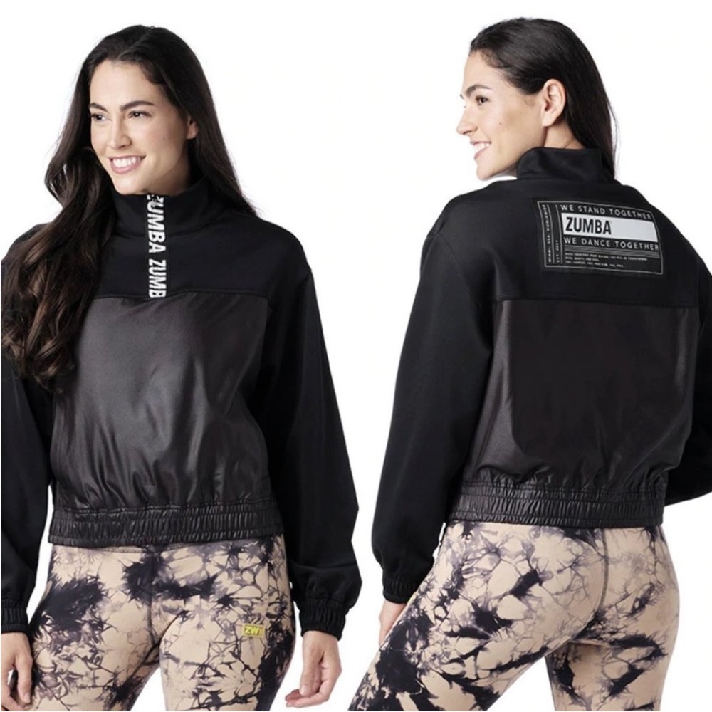 BRAND NEW ZUMBA SHIMMER PULLOVER SWEATER UNISEX SZ XS